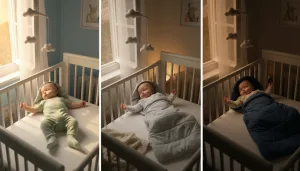 découvrez nos conseils pour bien habiller bébé à l'heure du coucher en fonction de la température ambiante, afin d'assurer son confort et sa sécurité toute la nuit.